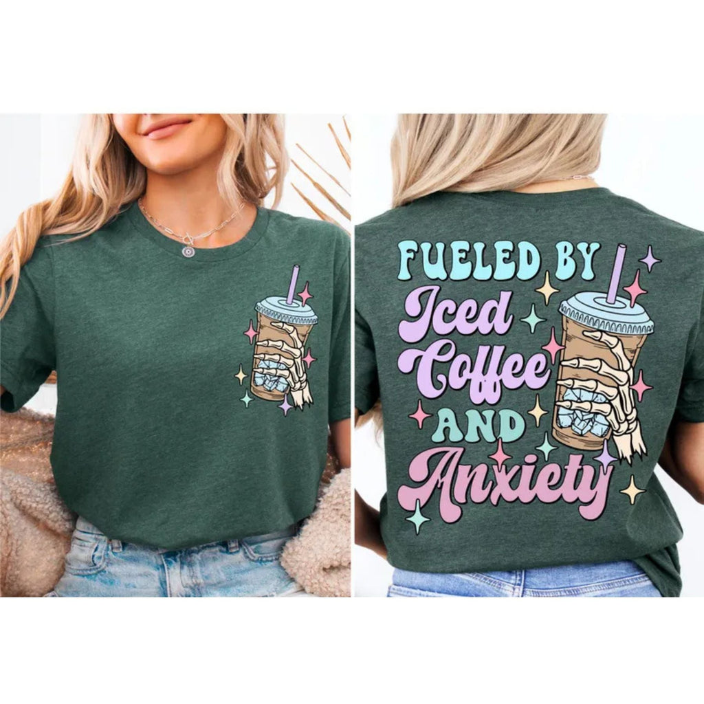 Pasimax "Iced Coffee" Self-Care T-Shirt — back view