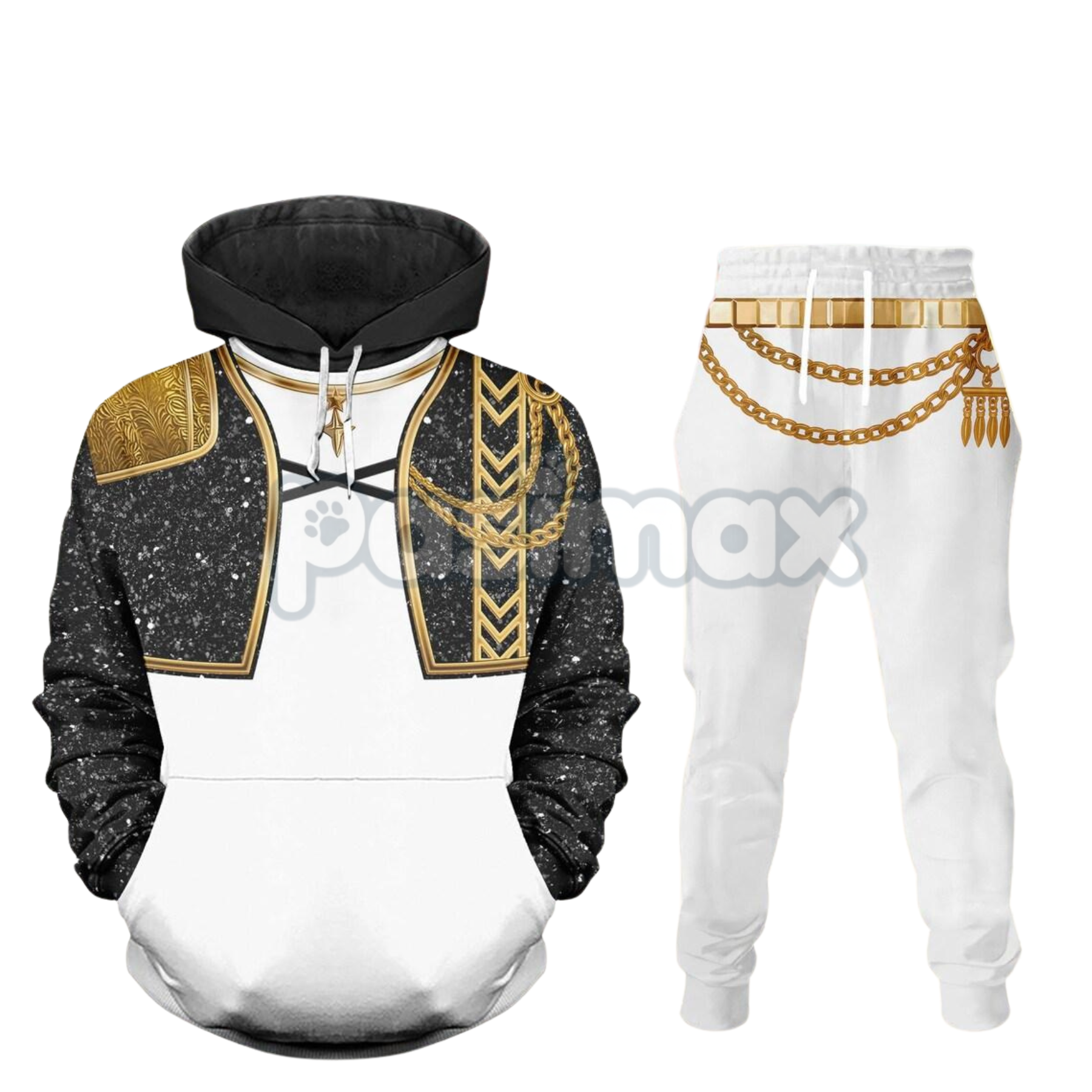 Pasimax Derpy Tiger K-pop Demon Hunter Hoodie & Joggers Set — lifestyle context