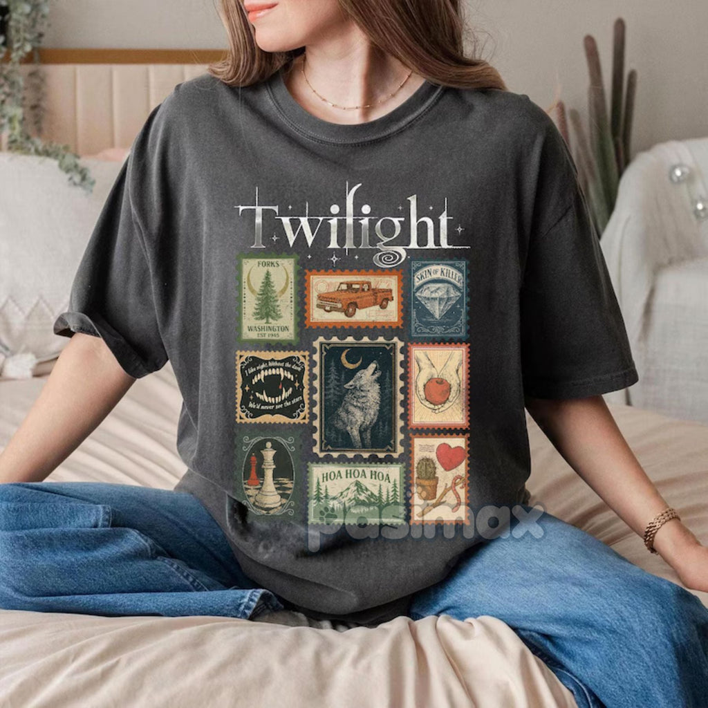 Pasimax 'Forks Washington' Inspired T-shirt — back view