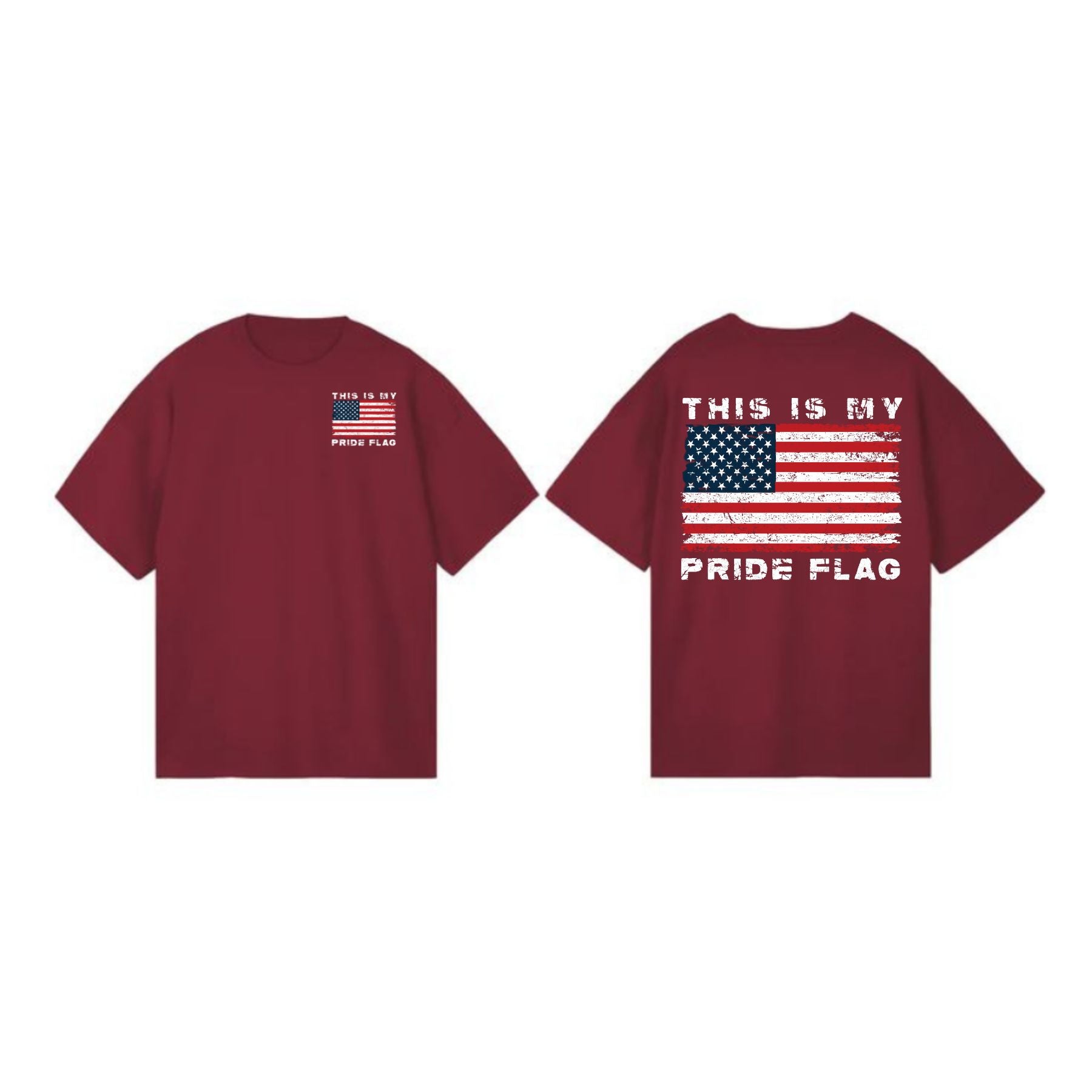 Pasimax "This is My Pride Flag" T-Shirt — back view