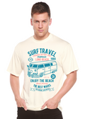 Spun Bamboo Surf Travel Spun Bamboo® Men's Bamboo Viscose/Organic Cotton Short Sleeve Graphic T-Shirt — main product shot