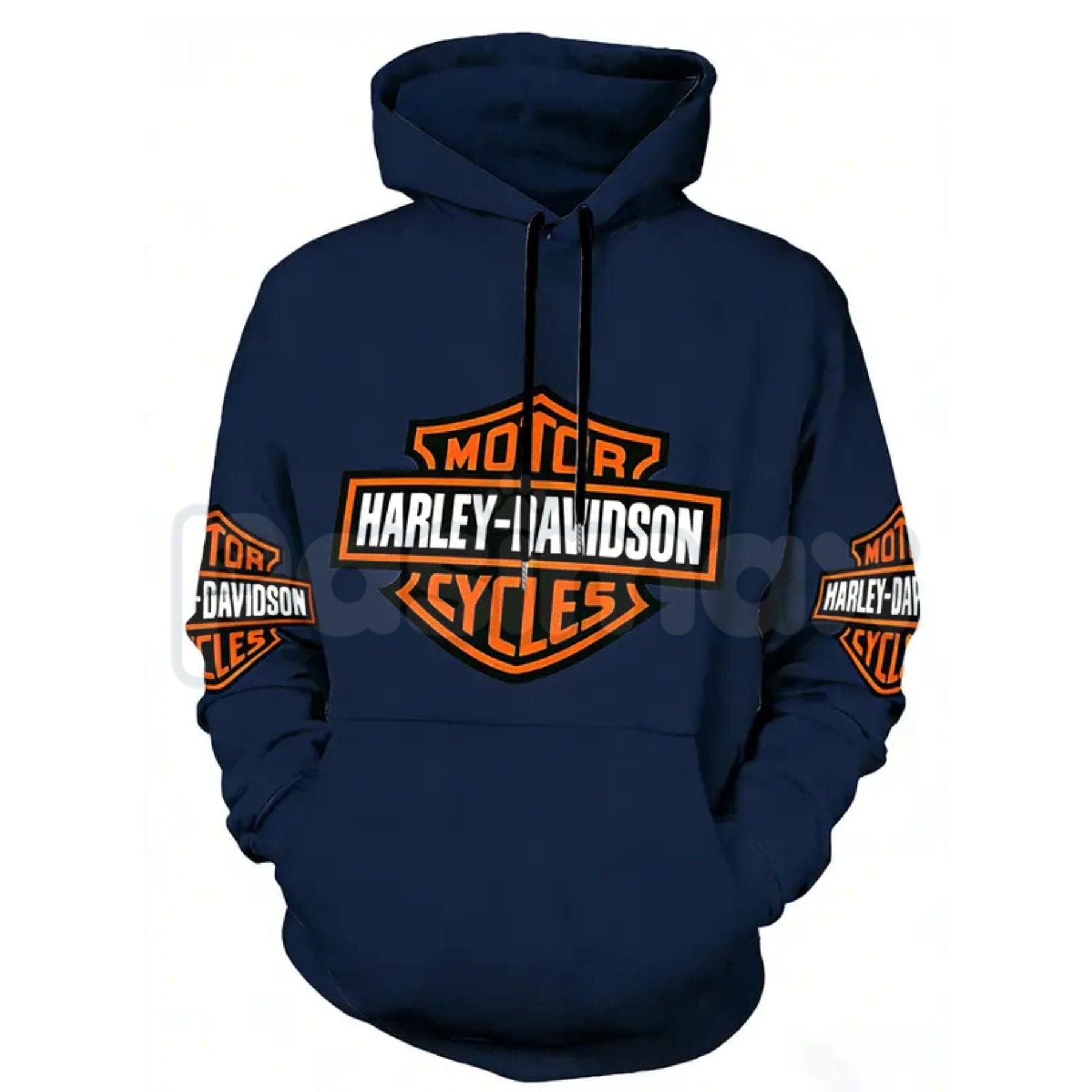 Pasimax Harley-Davidson Vintage Logo Hoodie – Hardcore Motorcycle Culture Pullover, Retro Biker Aesthetic Streetwear, Unisex 