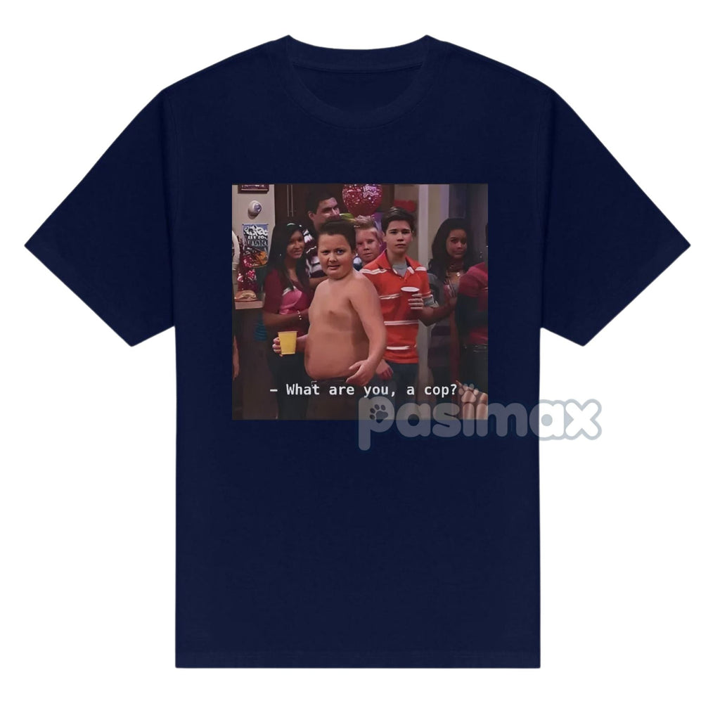 Pasimax Gibby "What Are You A Cop" T-Shirt — back view