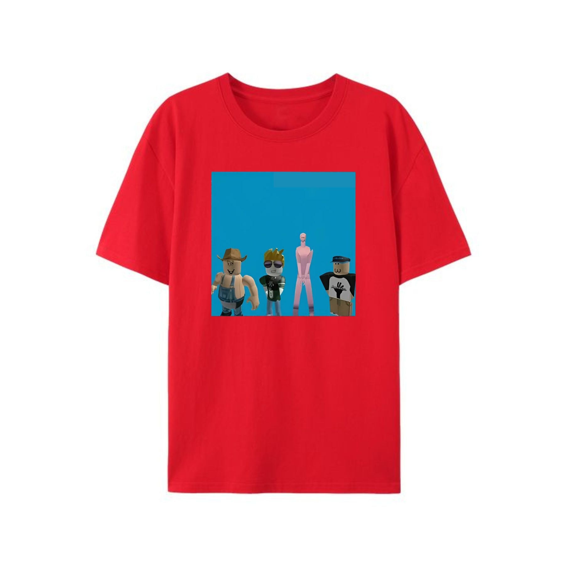 Pasimax Funny Roblox T-Shirt — back view