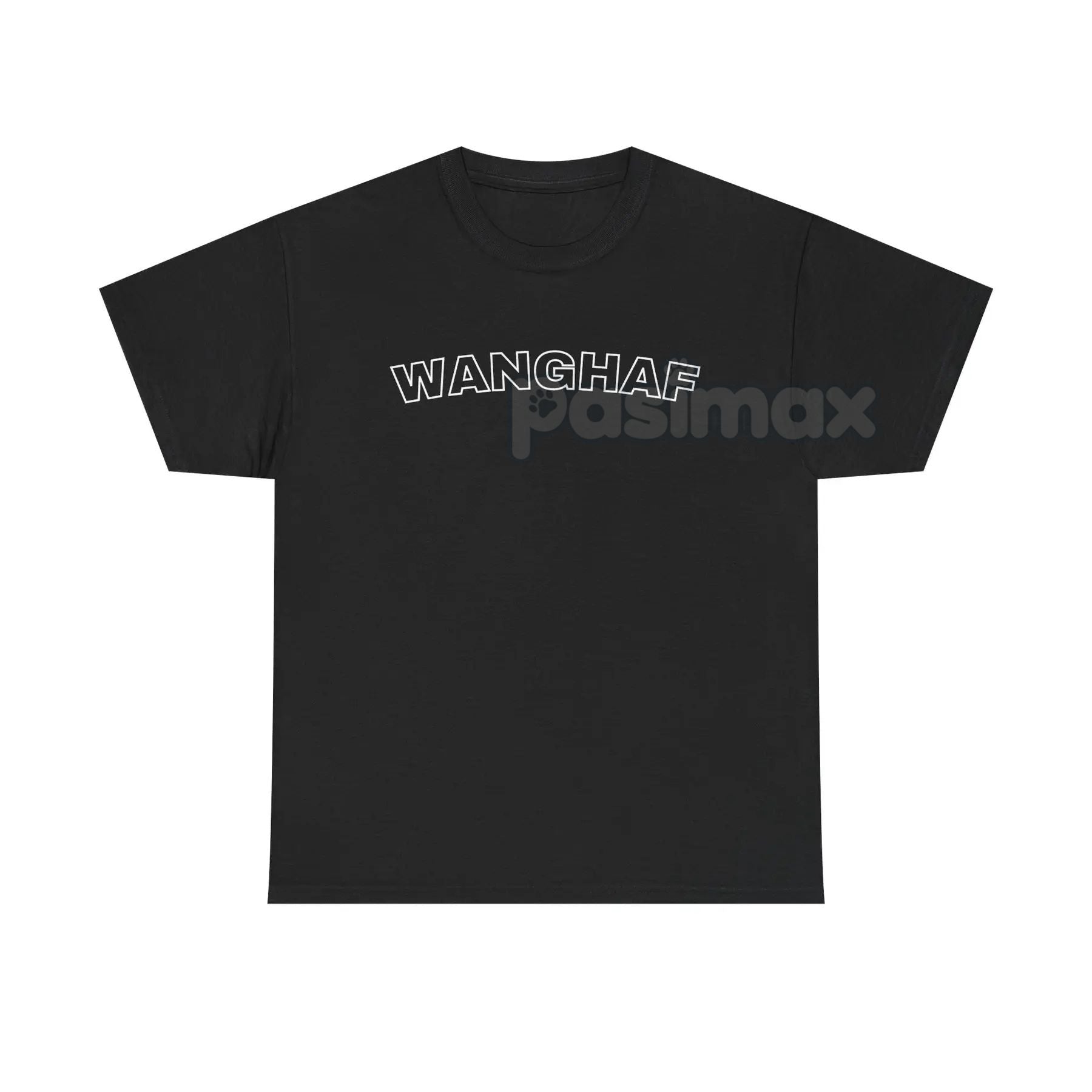 Pasimax WANGHAF Unisex Heavy Cotton Tee — back view