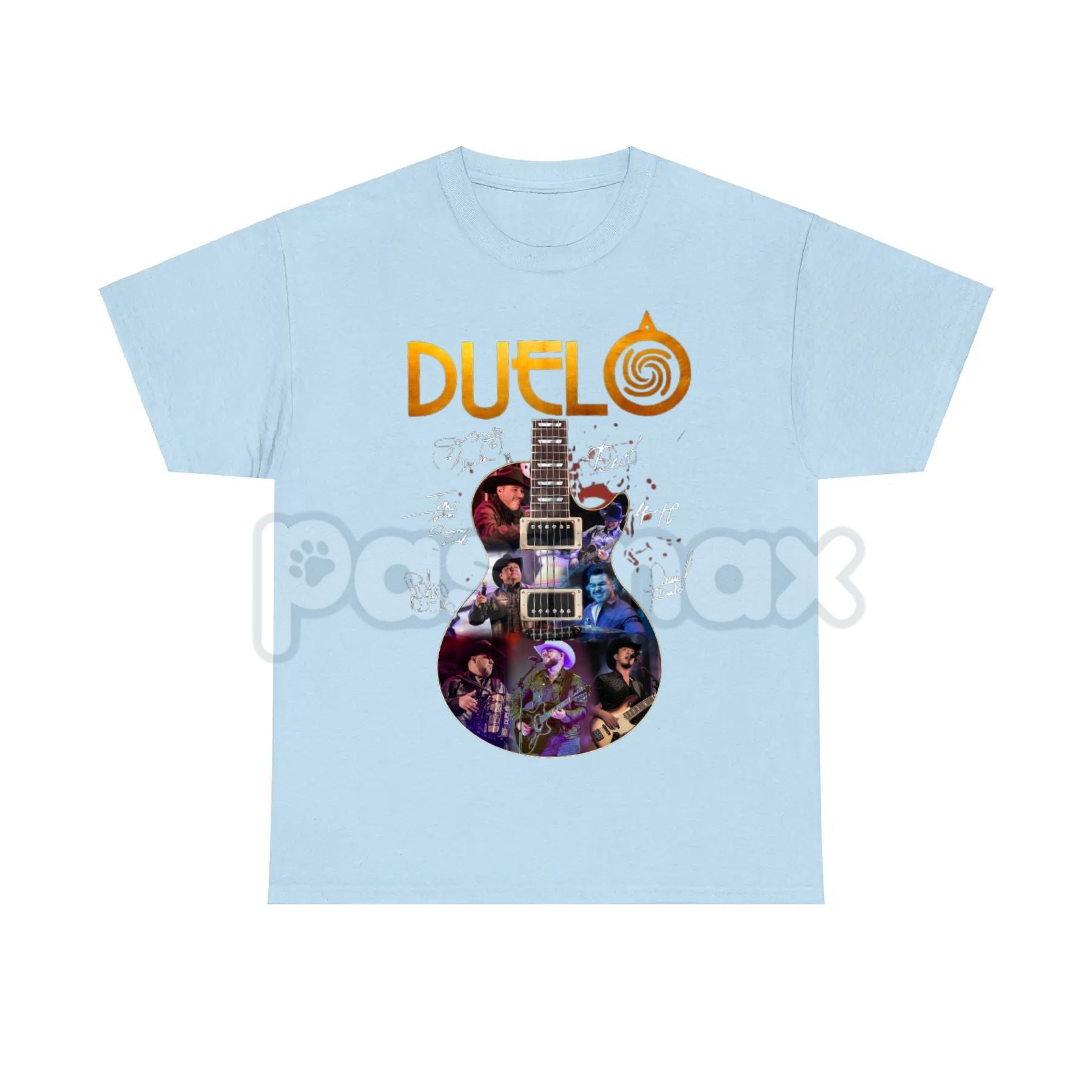 Pasimax Duelo Band Graphic Tee — back view