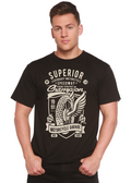 Spun Bamboo Superior Motorcycle Spun Bamboo® Men's Bamboo Viscose/Organic Cotton Short Sleeve Graphic T-Shirt — main product 
