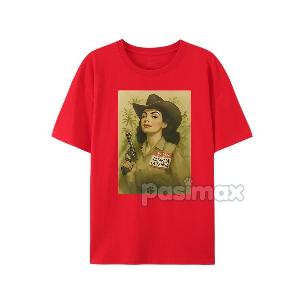 Pasimax Camelia la Tejana T-Shirt — back view