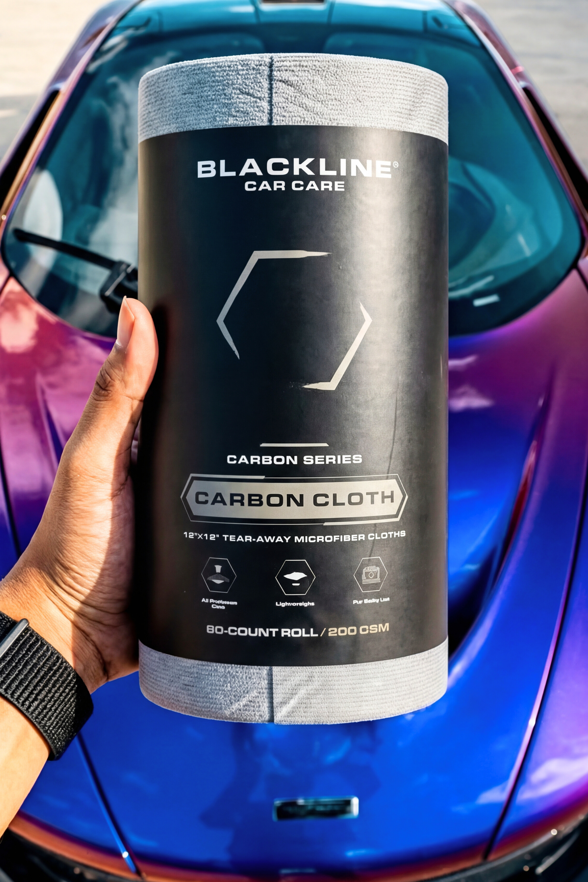 BLACKLINE® CARBON CLOTH – Blackline Car Care, view 4