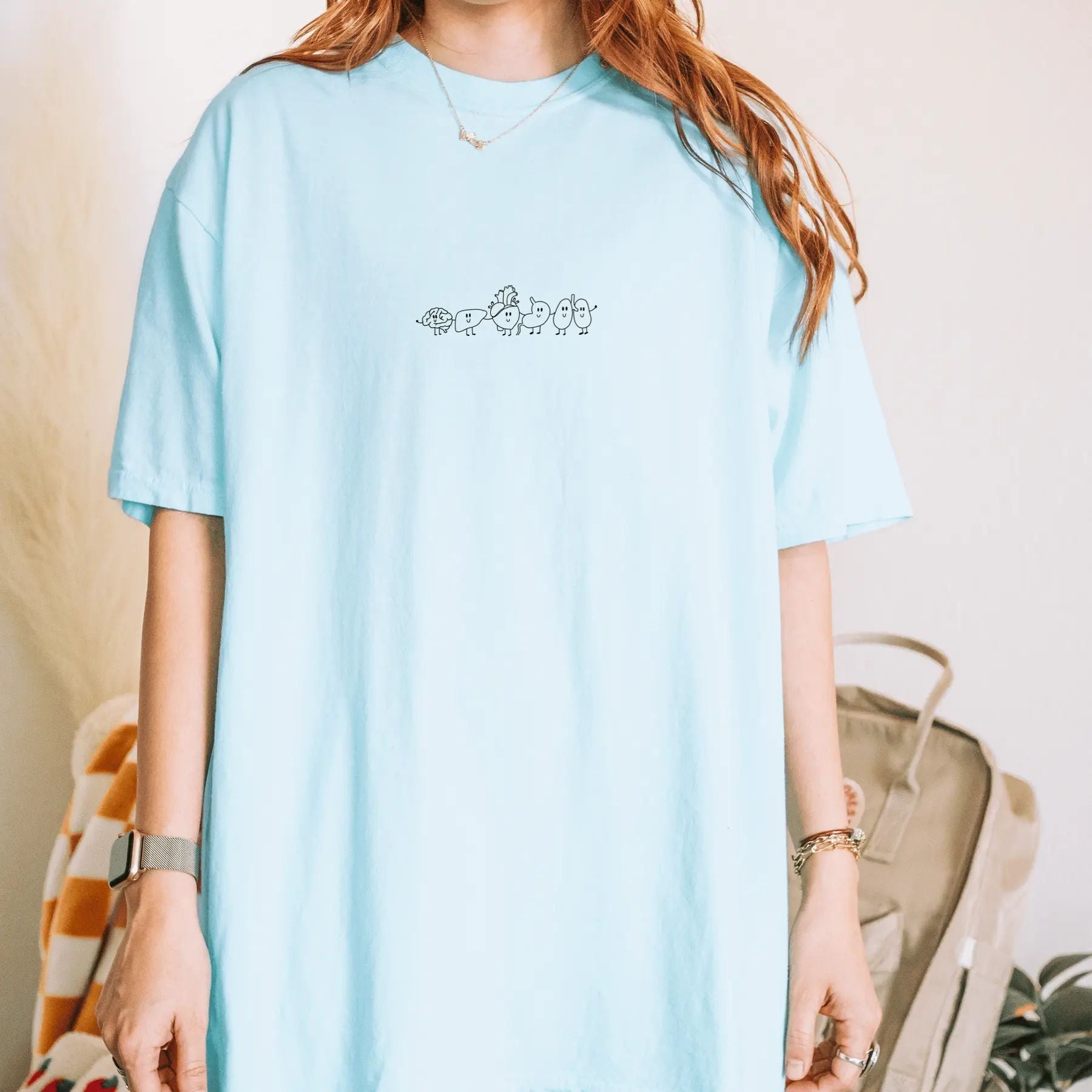 Pasimax Organ Friends T-Shirt — back view