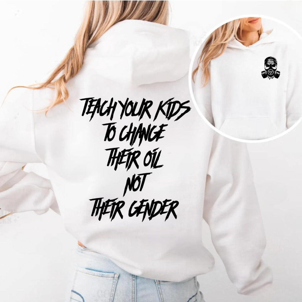 Pasimax Grease Monkey Garage Hoodie — back view
