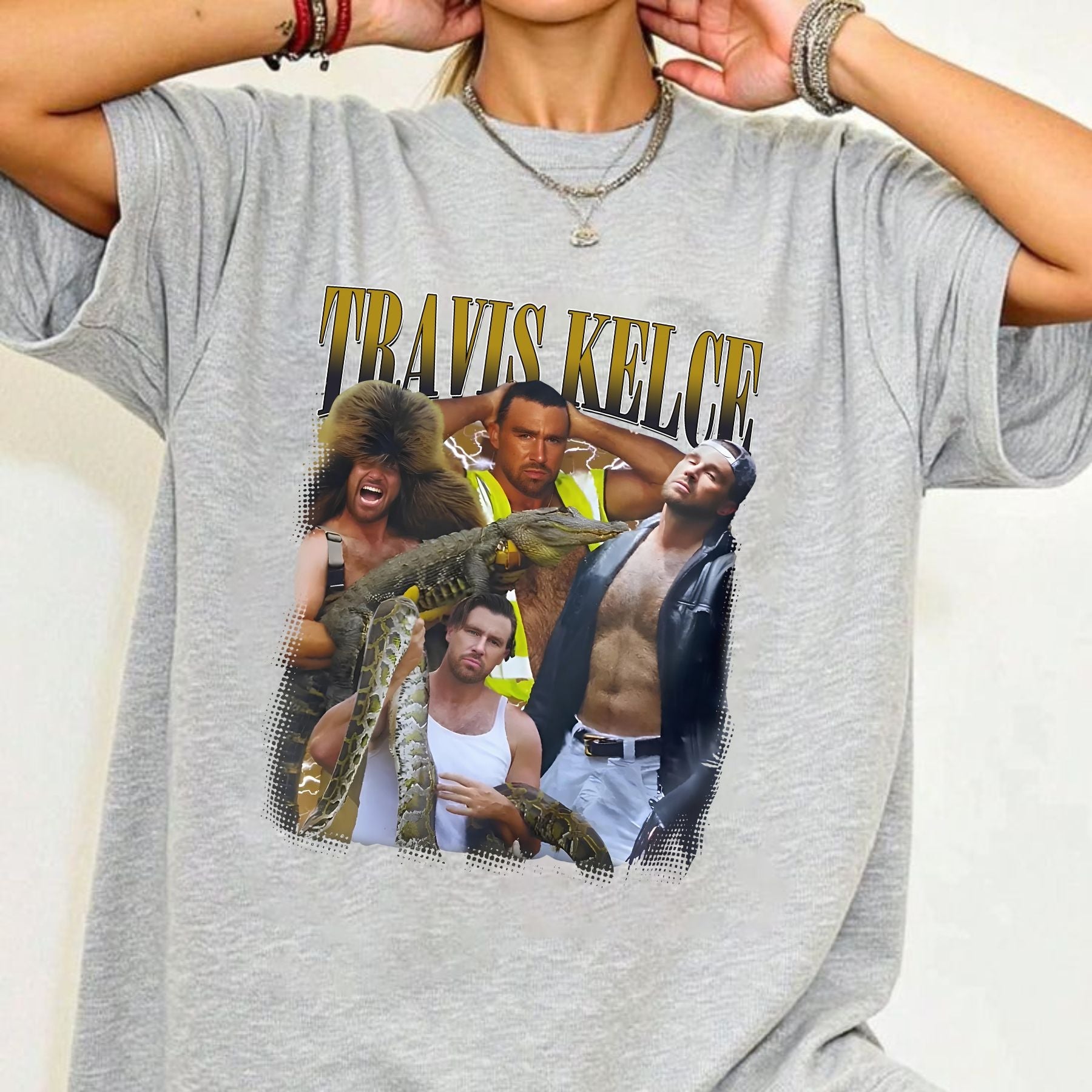 Pasimax Travis Kelce T-Shirt — back view