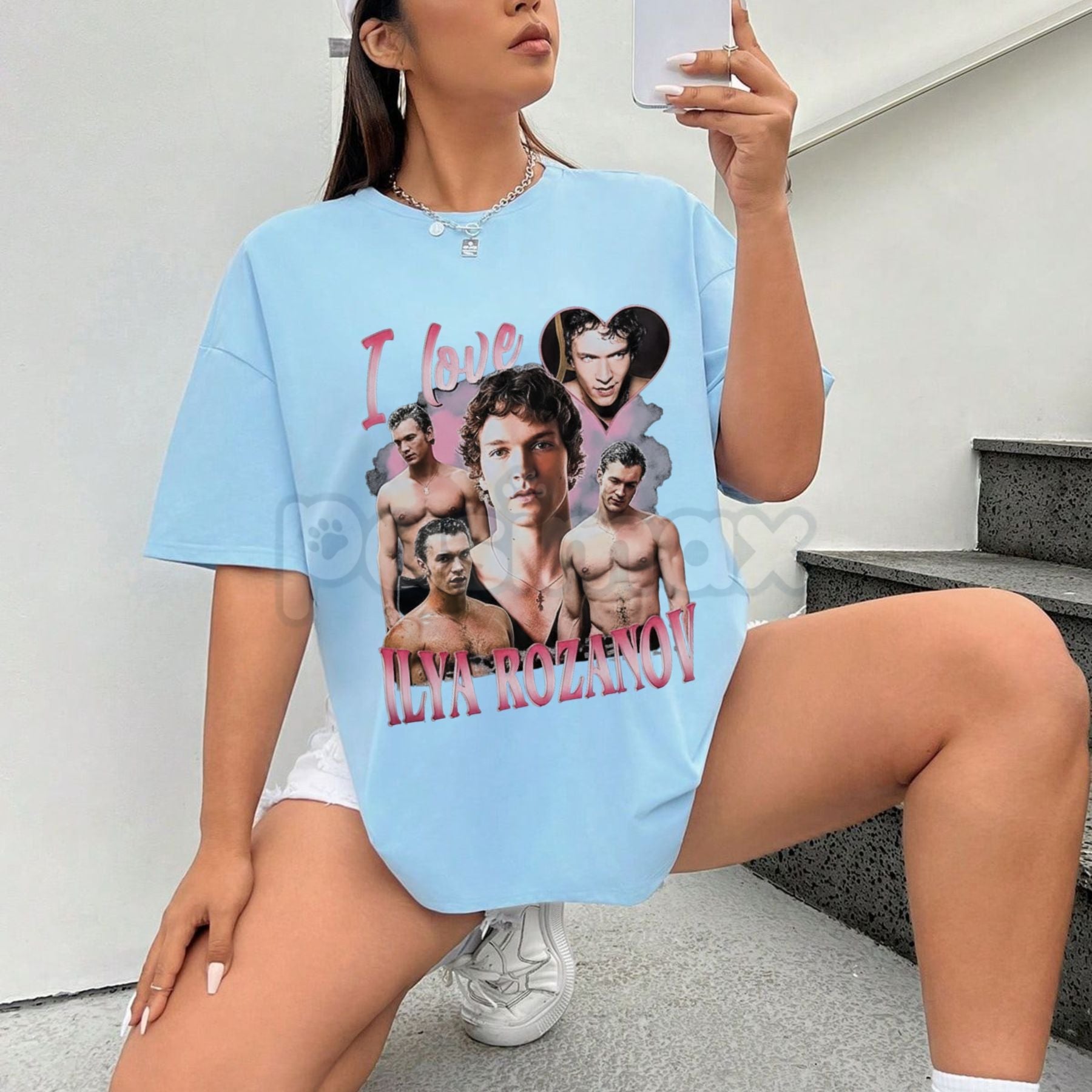 Pasimax Ilya Rozanov & Shane Hollander T-Shirt - Heated Rivalry Inspired Graphic Tee, Ilyane Hockey Romance Fan Apparel, Book