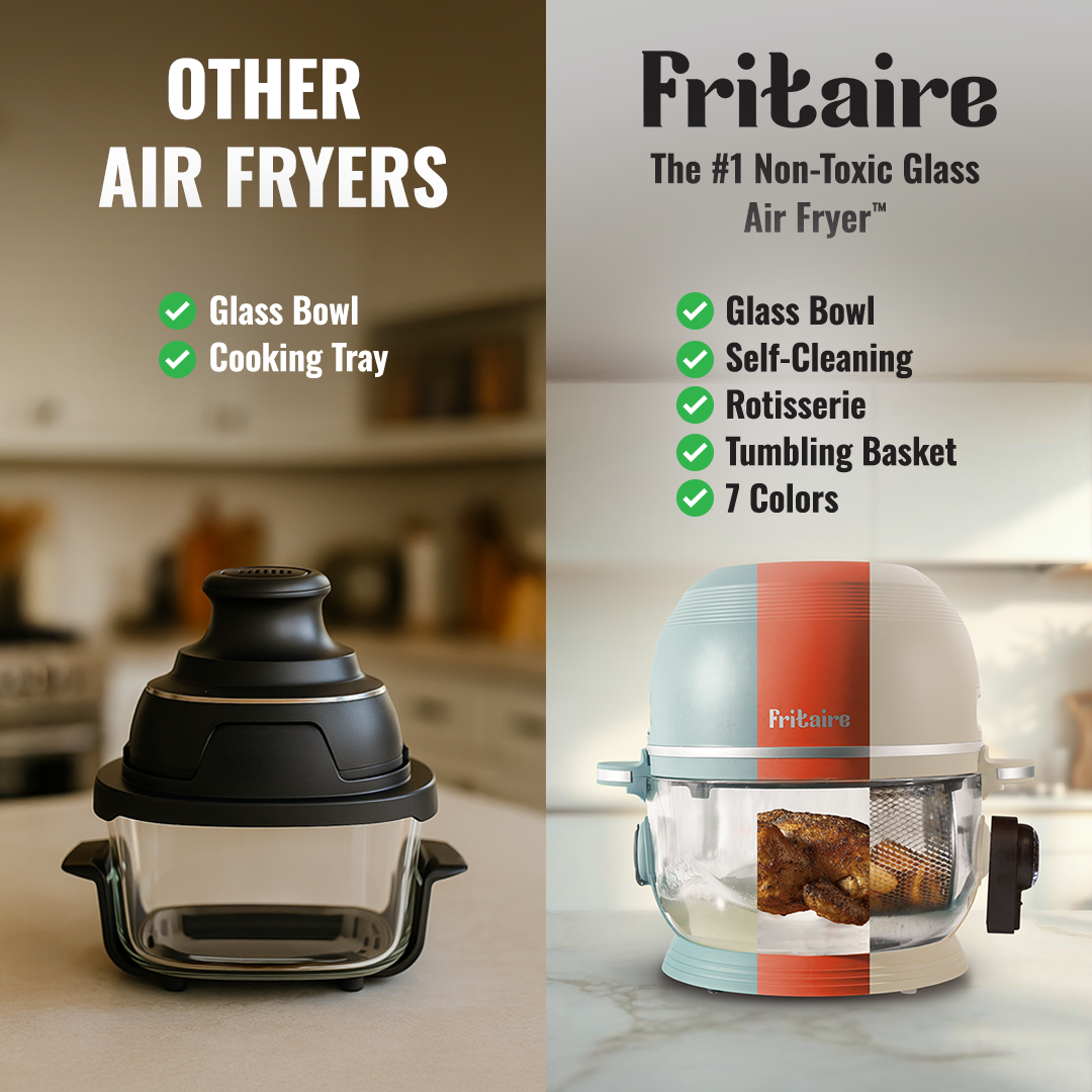 Self-Cleaning Air Fryer™ & Non-Toxic Air Fryer™ - Sage Green – Fritaire, view 5
