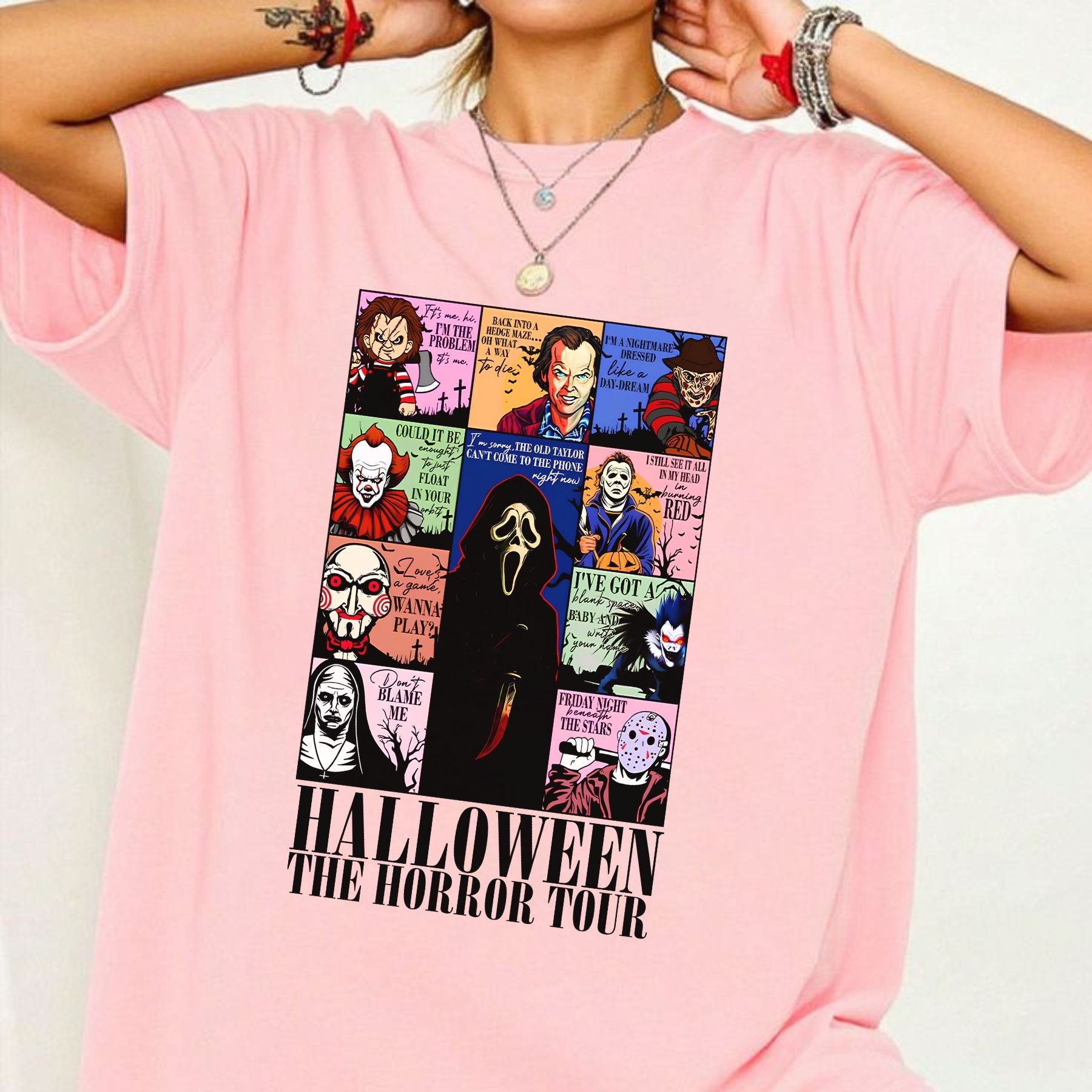 Pasimax "The Horror Tour" T-Shirt — back view