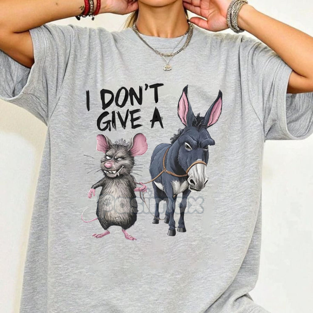 Pasimax Men's "I Don't Care" T-Shirt — back view