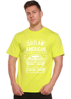 Spun Bamboo Outlaw American Muscle Spun Bamboo® Men's Bamboo Viscose/Organic Cotton Short Sleeve Graphic T-Shirt — in-use pho