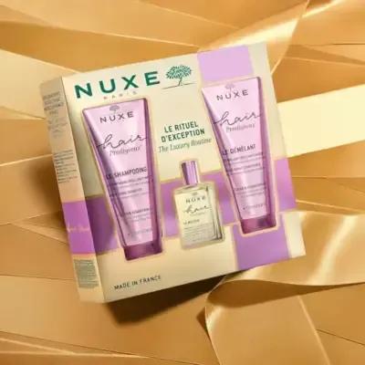Nuxe Hair Prodigieux: Luxurious Hair Care Set for Enhanced Shine & Manageability | Premium Hair Care Products