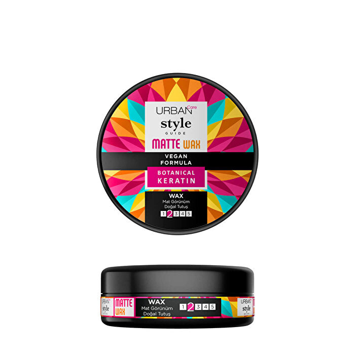 Urban Care Style Wax Matte Natural Look 100ml & RODEO Professional Mace Brush