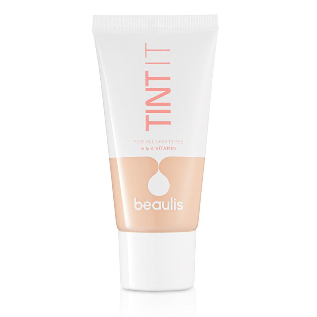 Beaulis Tint It Foundation - Medium Coverage, Vitamin E & K, Natural Finish Makeup