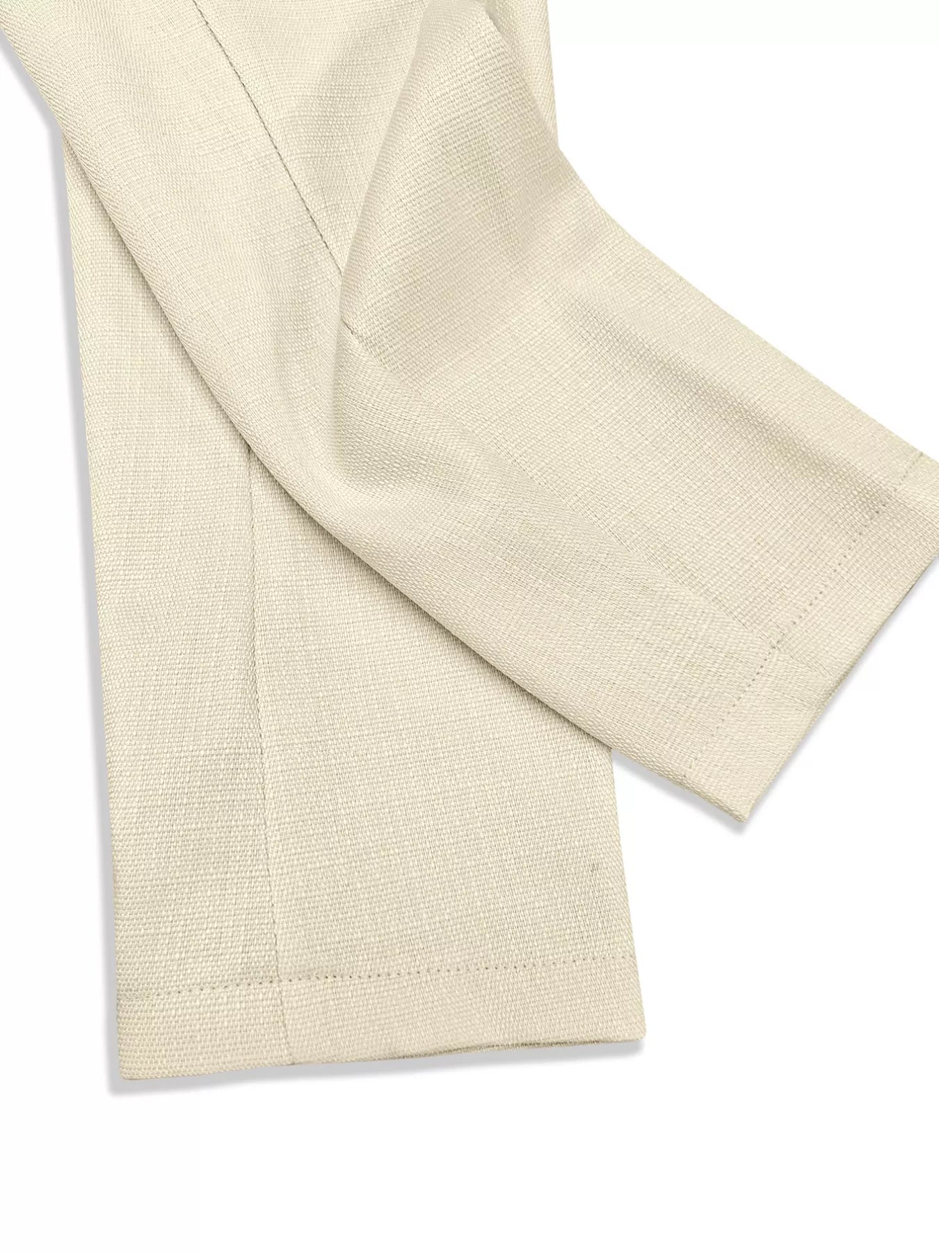 Square Neck Button-Down Fitted Blazer