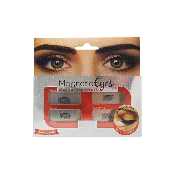 Mara Magnetic False Eyelashes: Natural Look, Glue-Free, Reusable - Easy Application Magnetic Lashes for Sensitive Eyes