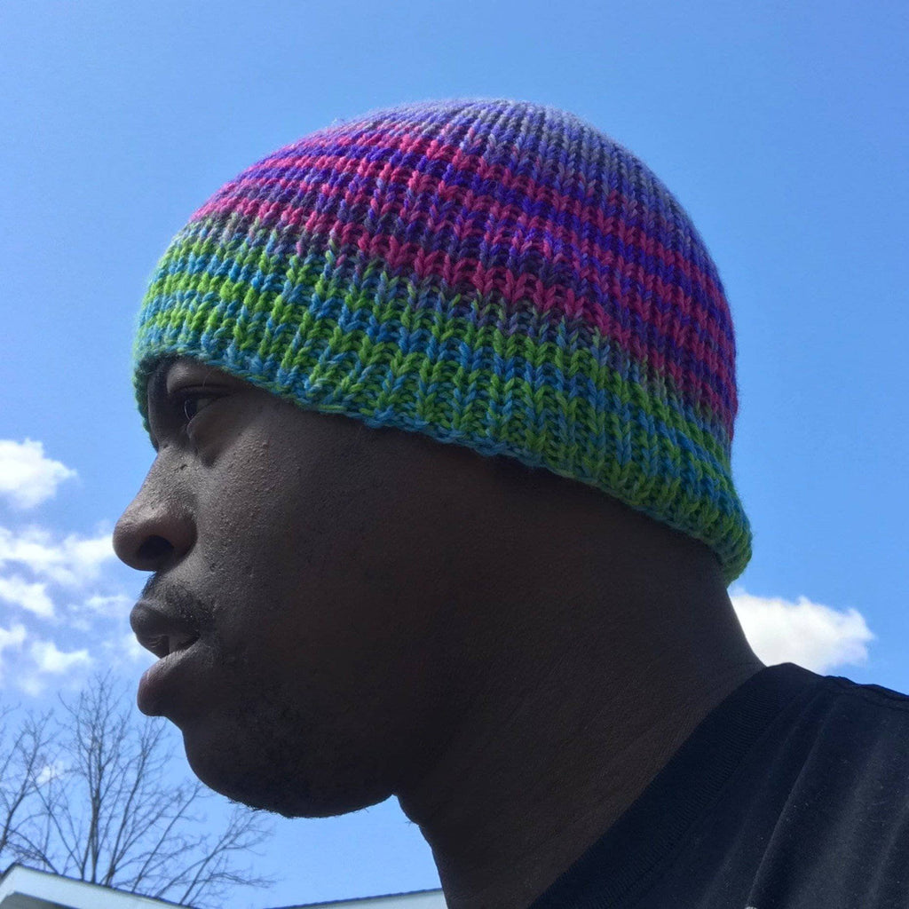 Darn Good Yarn Darn Good Yarn #BossBeanie DGY Boss Beanie Knit Pattern — main product shot