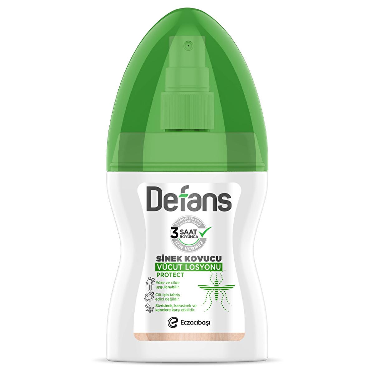 Defans Protect: Eucalyptus Insect Repellent Lotion - Natural Mosquito, Tick & Fly Protection | 100ml