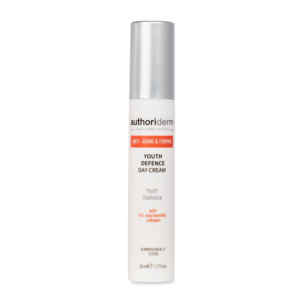 Authoriderm Anti-Aging Day Cream - Moisturizing, Firming, and Anti-Wrinkle Face Cream for Reducing Fine Lines and Wrinkles