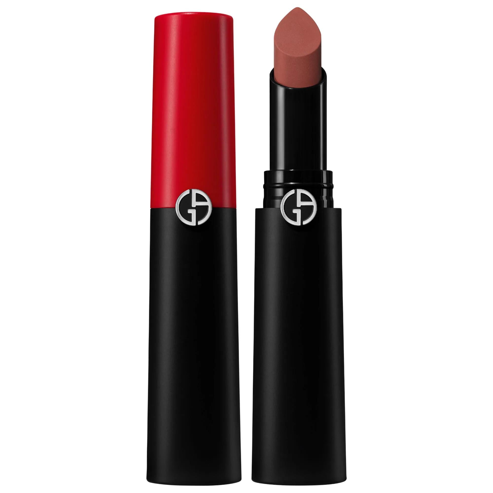 Armani Beauty Lip Power Long Lasting Lipstick - Hydrating, Satin Finish Lip Color with Precise Applicator