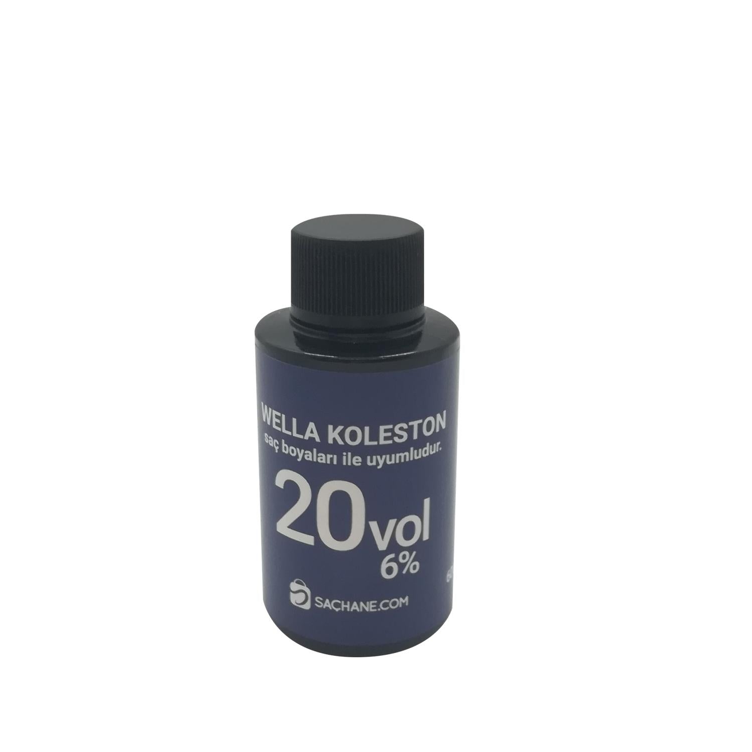 Wella Koleston Compatible 20 Vol. Hair Dye Developer - 60 ml for At-Home Hair Coloring