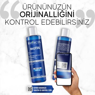 Bioxcin Biotin Shampoo for Hair Loss - 300ml Daily Hair Care for Thicker Fuller Hair