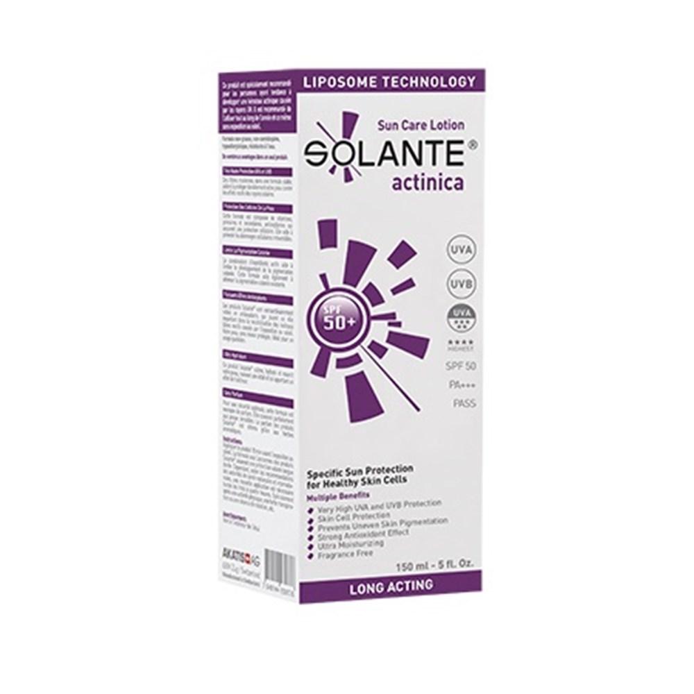 Solante Actinica Sun Care Lotion Spf 50+ 150ml