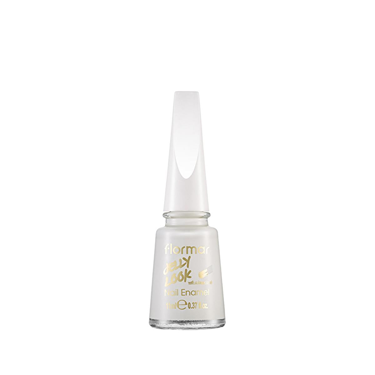 Flormar Jelly Look Nail Polish - Long-Lasting, Intense Pigment, Glossy Finish