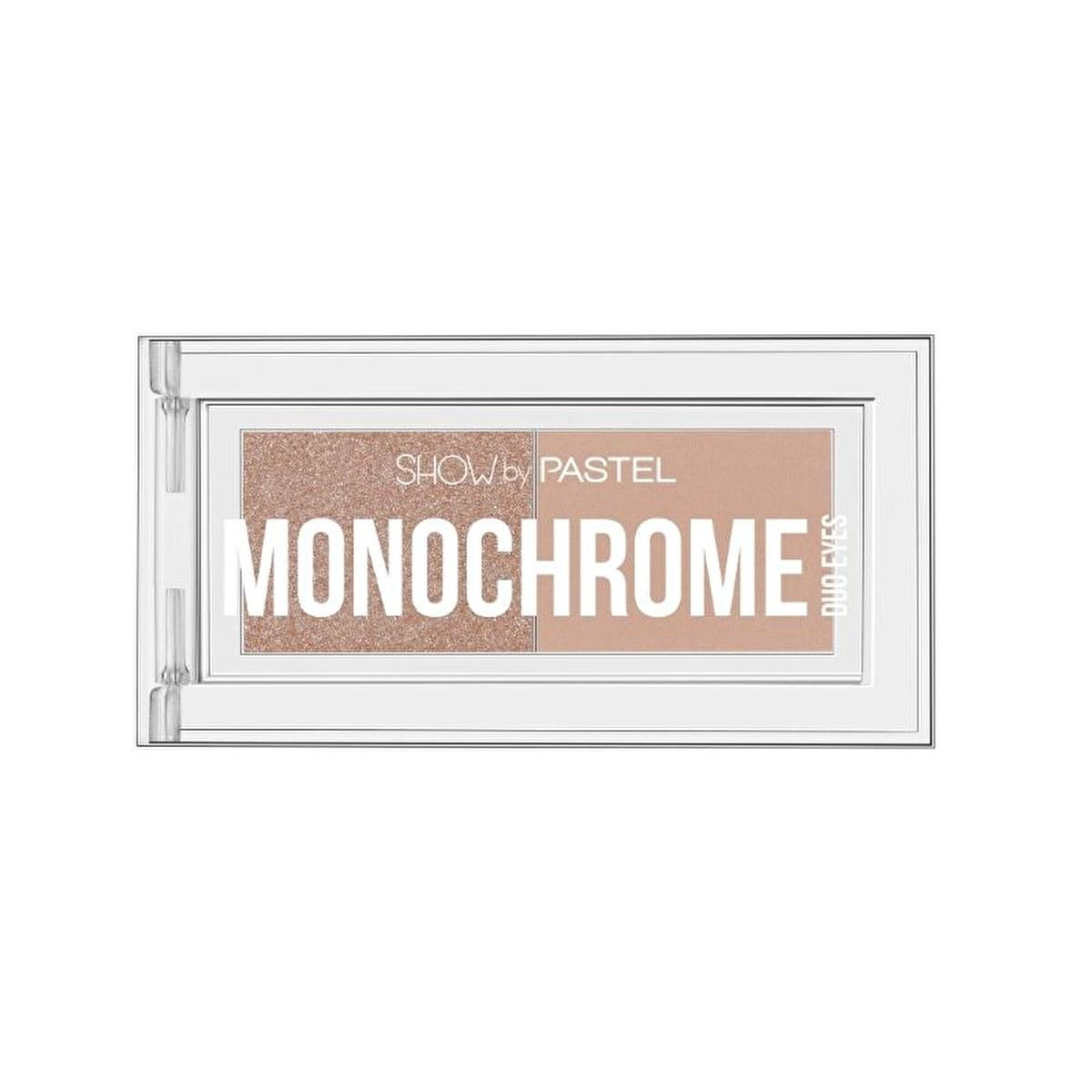 Show by Pastel Monochrome Duo Eyeshadow Palette - Natural, Cruelty-Free Makeup with 12 Sets