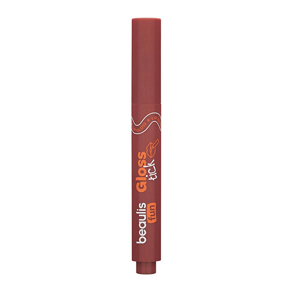 Beaulis Fun Gloss Tick Stick: Nude Glow Lip Gloss for Effortless Shine & Radiant Lips | Easy Application, Wide Color Range