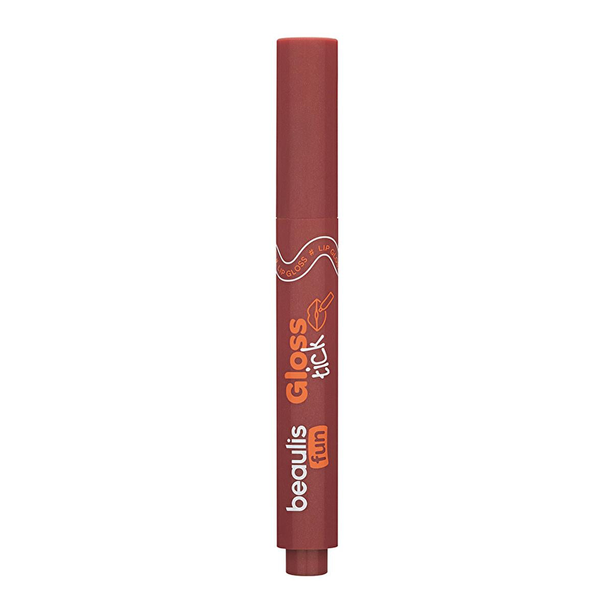 Beaulis Fun Gloss Tick Stick: Nude Glow Lip Gloss for Effortless Shine & Radiant Lips | Easy Application, Wide Color Range