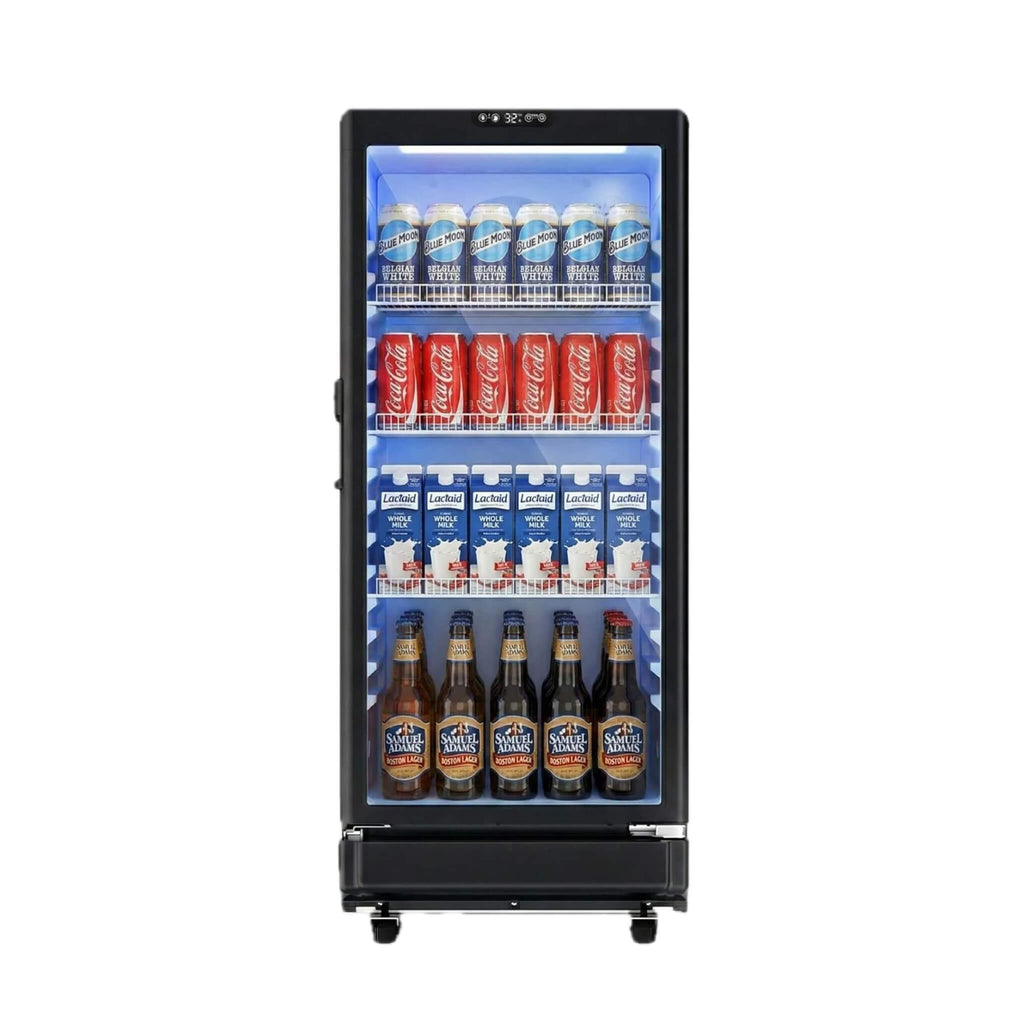 6.0 Cu.Ft Commercial Beverage Refrigerator With Glass Door And Adjustable Shelves (SAK28460) – SAKSBY WHOLESALE