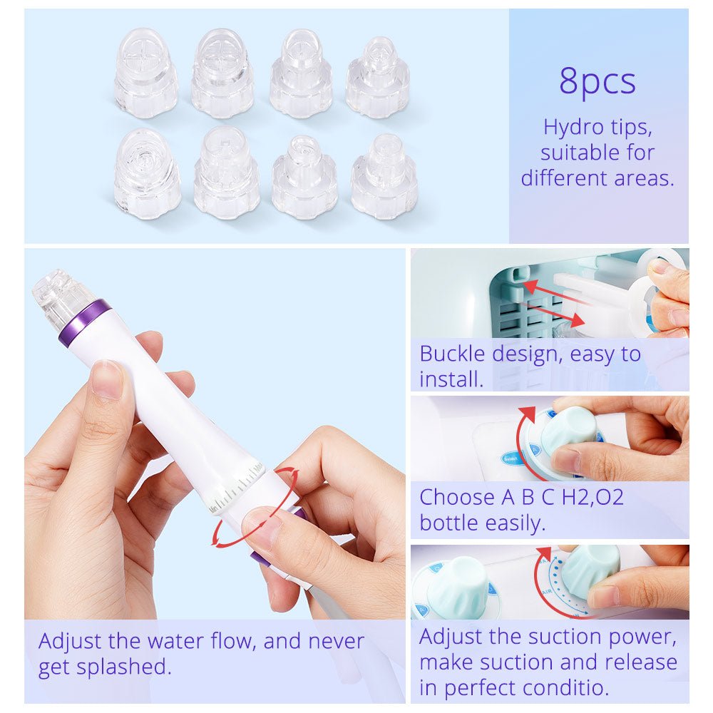 Shape Tactics HydroGlow Pro 6-in-1 Facial Rejuvenation System – Cavitation Machines, view 12