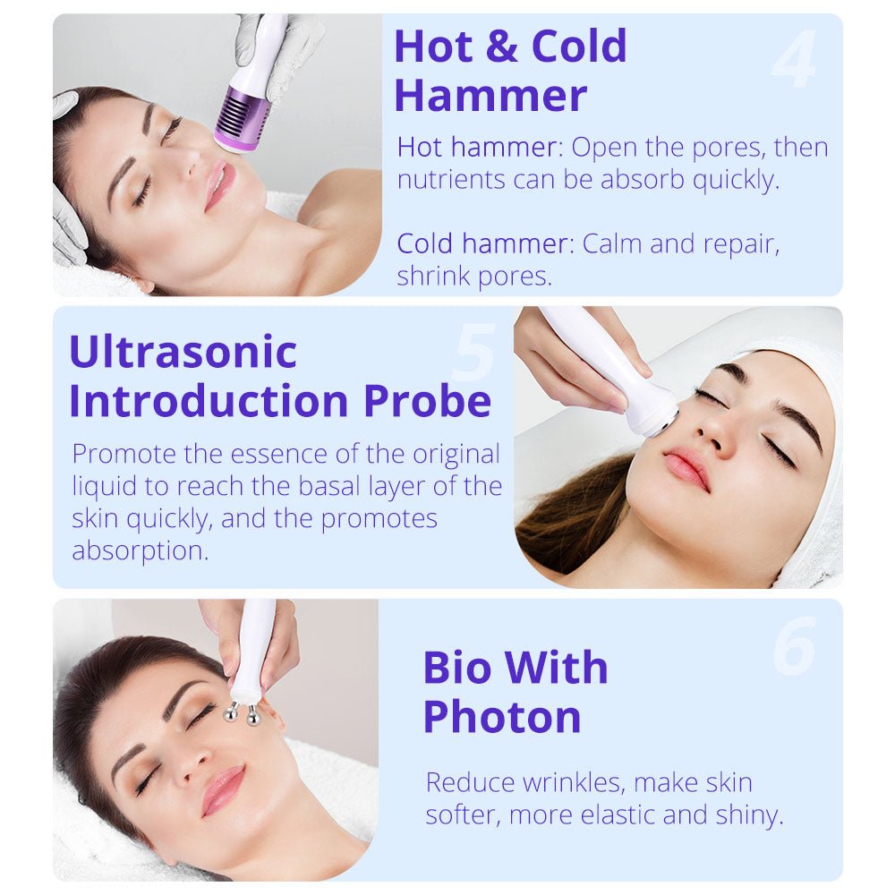 Shape Tactics HydroGlow Pro 6-in-1 Facial Rejuvenation System – Cavitation Machines, view 10