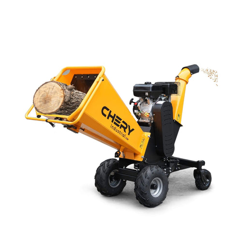 Heavy-Duty 6-Inch 420CC 15HP Gas Wood Chipper Shredder Mulcher With Tow Bar & Safety Stop Bar (SAK42731) – SAKSBY WHOLESALE