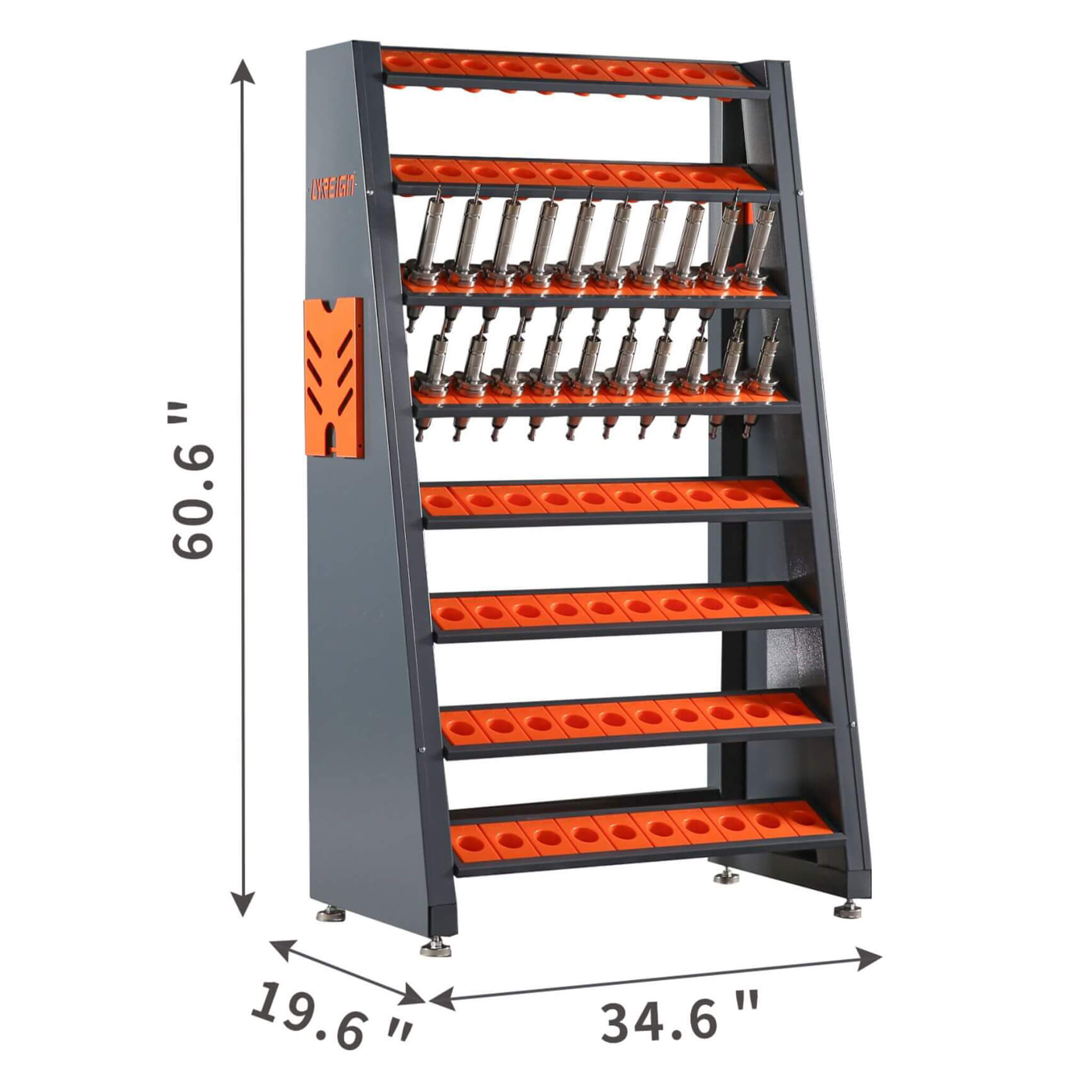 60-Inch Heavy-Duty Multifunction CNC Tool Rack Holder Organizer (SAK80412) – SAKSBY WHOLESALE, view 9
