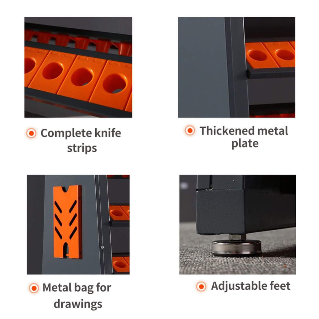 60-Inch Heavy-Duty Multifunction CNC Tool Rack Holder Organizer (SAK80412) – SAKSBY WHOLESALE, view 6
