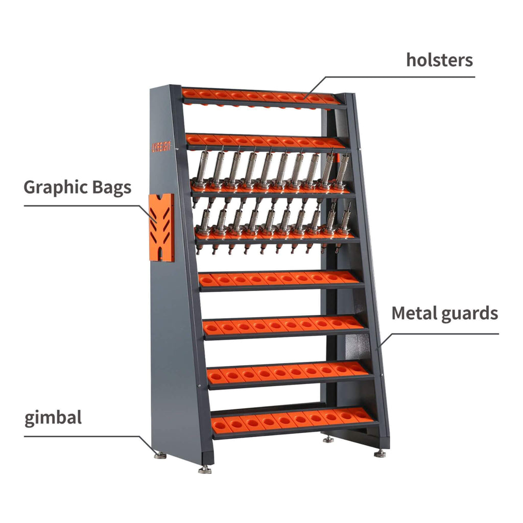 60-Inch Heavy-Duty Multifunction CNC Tool Rack Holder Organizer (SAK80412) – SAKSBY WHOLESALE, view 4