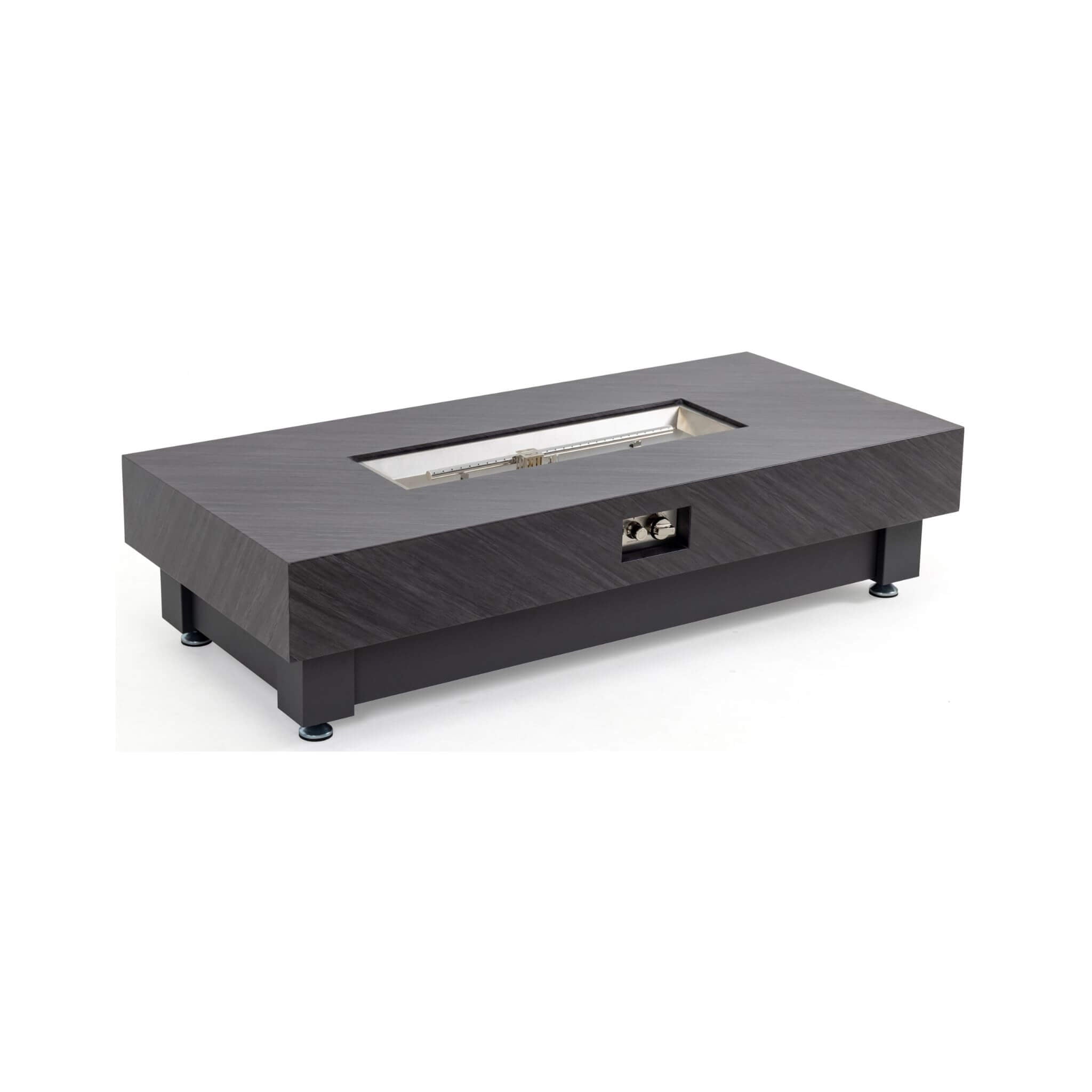 Alora Premium 60-Inch Rectangular Outdoor Modern Propane Fire Pit Table With Rain Cover (SAK91273) – SAKSBY WHOLESALE, view 4