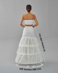 Mermaid Wedding Dress Underskirt, White Petticoat Skirt – Bridal Port