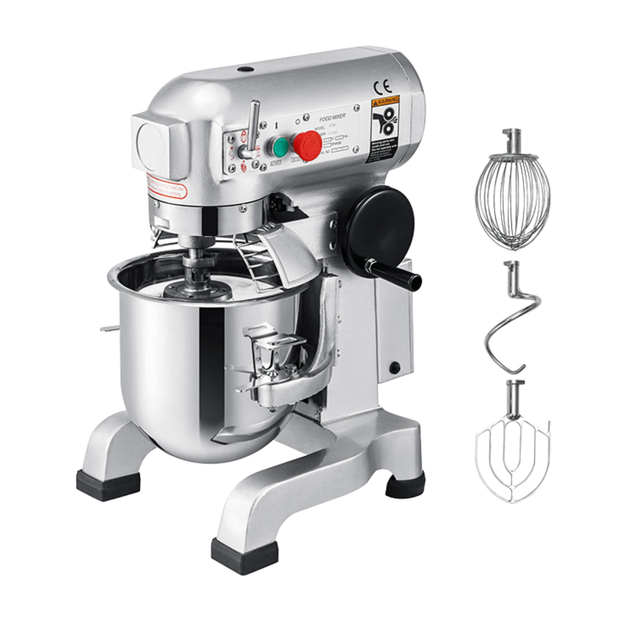 600W Commercial Dough Kneader Bakery Mixer Machine, 15QT (SAK95629) – SAKSBY WHOLESALE, view 12