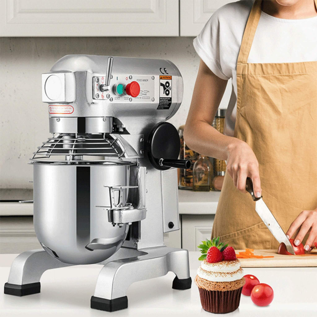 600W Commercial Dough Kneader Bakery Mixer Machine, 15QT (SAK95629) – SAKSBY WHOLESALE, view 3