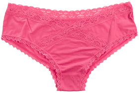 Modal Hipster featuring Crossed Lace Trim