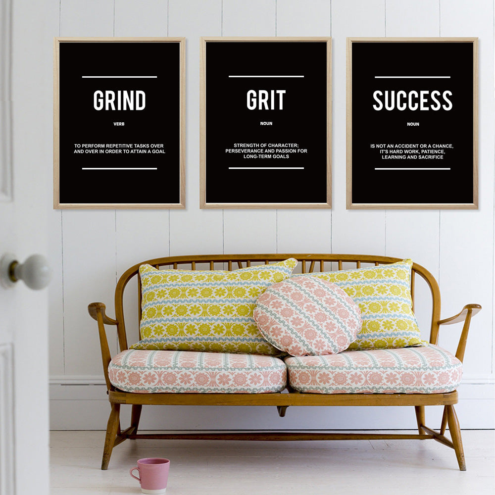 Perfecsy Wall Art Inspirational Inspirational Quotes Office Decor — main product shot